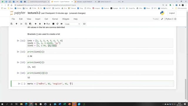 Python Course: Part 4: Sequences смотреть онлайн