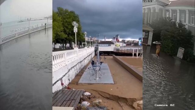 УЖАСНЫЕ последствия ливня в Геленджике | Геленджик 2022. смотреть онлайн