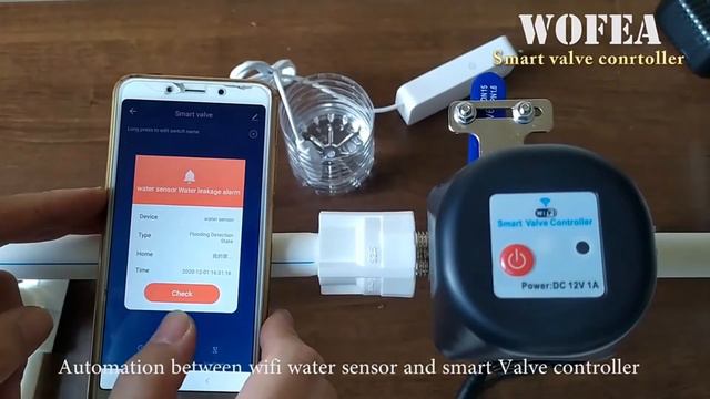 Tuya Wifi Smart Valve Controller Bluetooth For Water Gas Auto Shut ON Off Compatible смотреть онлайн