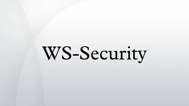WS-Security смотреть онлайн