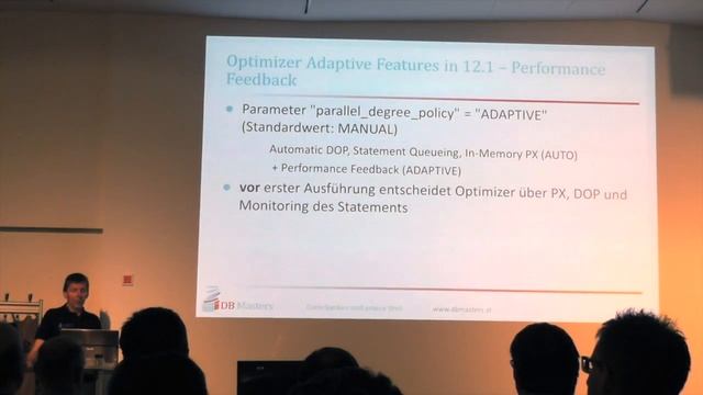 Optimizer Adaptive Features in Oracle 12C смотреть онлайн