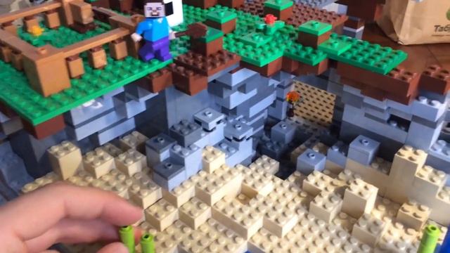 MarklegoboyVlogs #213 - Лего пляж, пещера и речка - Майнкрафт! смотреть онлайн