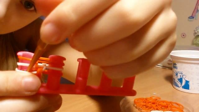 Плитение ризинками урок 1 . Француская Коса *-* смотреть онлайн