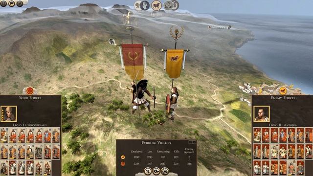 Decisive Battles in Africa 9# - Divide Et Impera Octavian campaign - Total War : Rome II смотреть онлайн