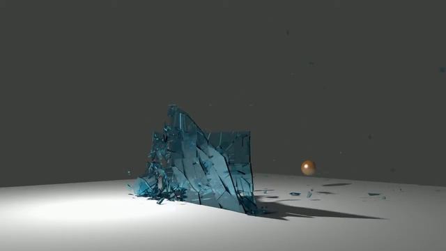 Blender: Breaking glass with cell fracture and bullet physics смотреть онлайн