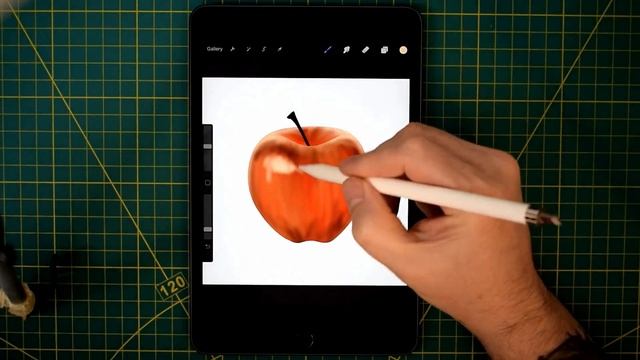 Red Apple | Drawing & Painting In Procreate смотреть онлайн
