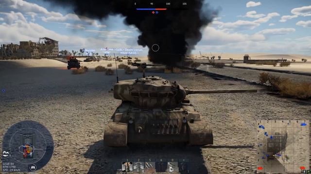 Playing War Thunder but the enemy has their monitors off (T25) смотреть онлайн