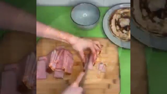 вкусные блины с ветчиной смотреть онлайн