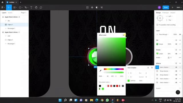 FIGMA TUTORIAL : how to make working toggle button/switch in figma!! смотреть онлайн