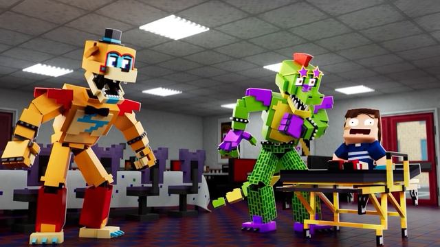Sister Location VS. Security Breach - Animation