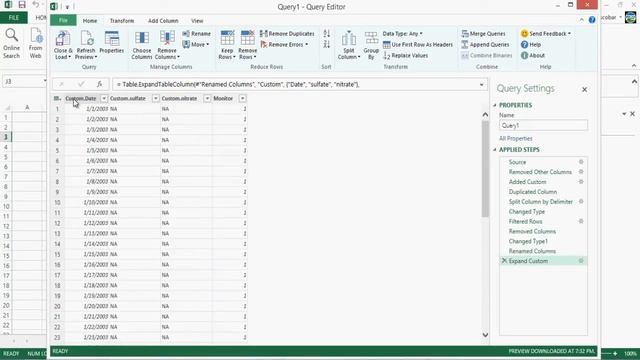 Getting file attributes to be part of a dataset - Power Query смотреть онлайн