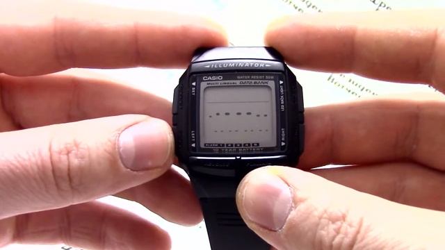 Часы Casio Databank DB-36-1A [DB-36-1AVEF] - Инструкция, как настроить от PresidentWatches.Ru