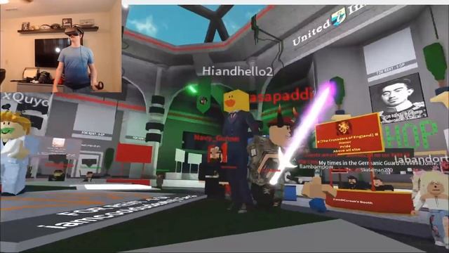First Time Trying Roblox VR смотреть онлайн