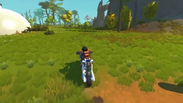 It balances, it leans! Sensorless mini-stabiliser bike - Scrap Mechanic смотреть онлайн