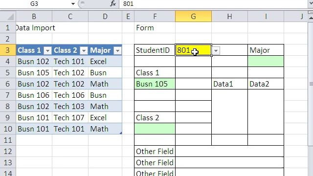 Excel Magic Trick 571: VLOOKUP To Create Form from Access Linked Data Import смотреть онлайн