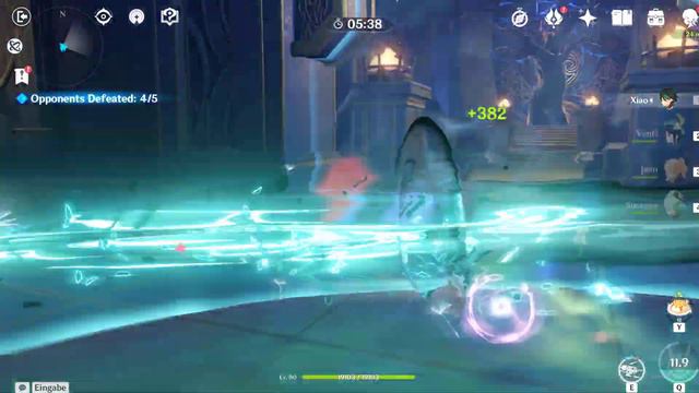 Genshin Impact - Xiao Venti Jean - Valley of Remembrance - Viridescent Set - AR55 WL8 смотреть онлайн