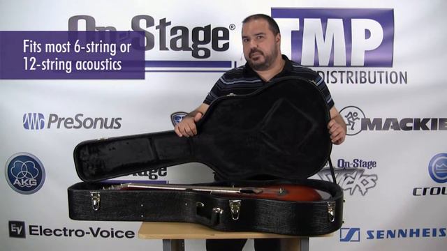 GCA5000B Hardshell Acoustic Guitar Case смотреть онлайн