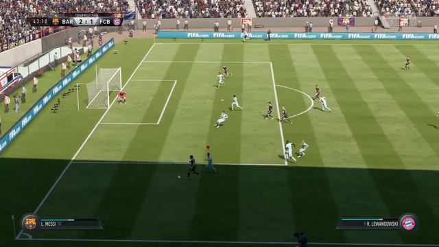 Fifa 18 Барселона - Бавария Мюнхен 4-12