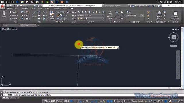 AutoCAD Architecture Erase and Copy Command | Trim and Extend Command | AutoCAD Training 25. смотреть онлайн