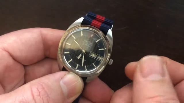 Set Omega f300 Day Date Tuning Fork Accutron Esa 9162/4 смотреть онлайн