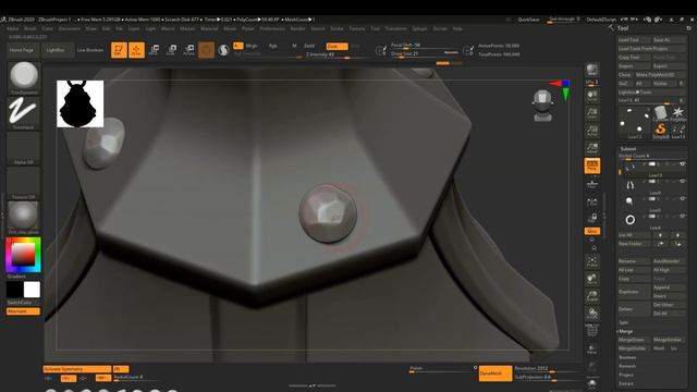 Autodesk 3ds Max, Zbrush, Substance Painter Stylized vintage lantern смотреть онлайн