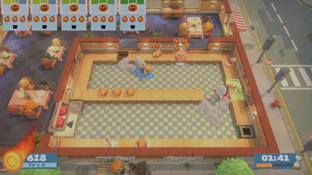 Overcooked 1-1 4 Stars смотреть онлайн