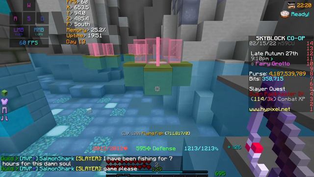 Complaining Till I Drop A Fairy Soul - Hypixel Skyblock смотреть онлайн