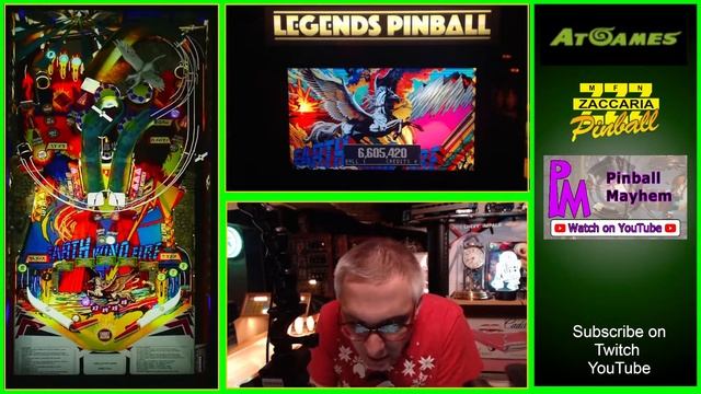 Live virtual pinball - Zaccaria -"Earth Wind Fire" tables (and more) - At Games Legends смотреть онлайн