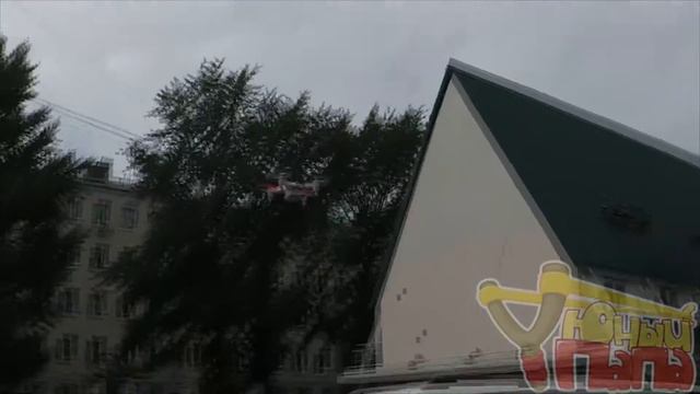 Полеты на улице и трансляция с квадрокоптера Cheerson CX-30W