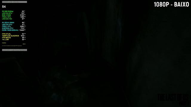 TESTANDO THE LAST OF US (PC) - RX 580 8GB (2048sp) + RYZEN 5 7600X смотреть онлайн