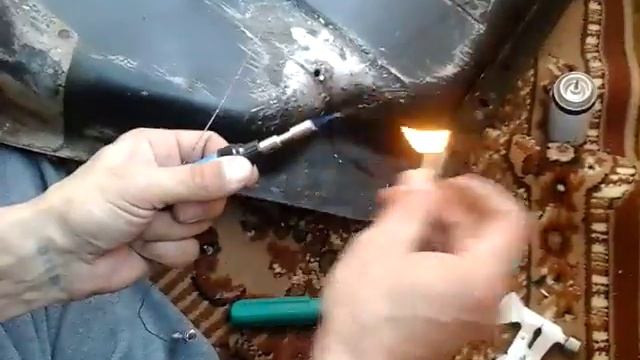 УСТРАНЕНИЕ ТЕЧИ ТОПЛИВНОГО БАКА . смотреть онлайн