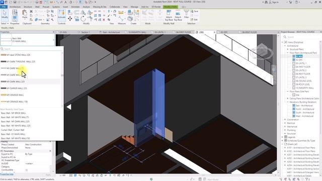 Autodesk Revit Architecture 2024/ Full Beginner's Tutorial Course смотреть онлайн