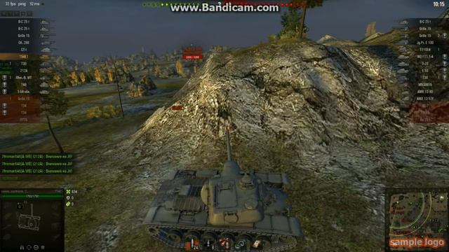 АМЕРИКА Т54Е1 ПРОТИВ БАТА ФРАНЦИЯ смотреть онлайн