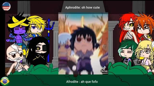 Record of Ragnarok React to Sasuke//Naruto//Por?? Eng?? смотреть онлайн