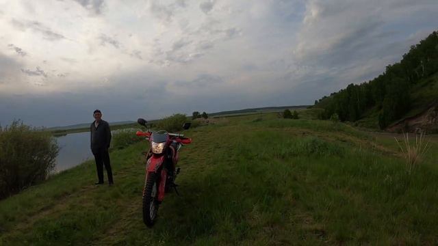 Motoland 250 Enduro. Поездка к отцу в п. Мирный 24.05.2020 г. смотреть онлайн