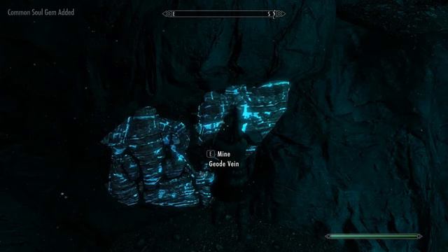 Skyrim:Rare Geode vein in Blackreach смотреть онлайн