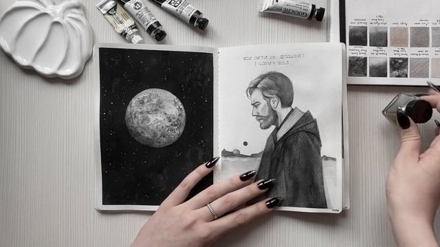 ОБЗОР СКЕТЧБУКА #1 Sketchbook Tour