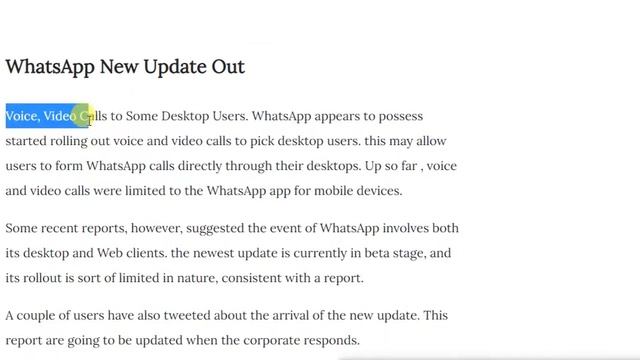 Whatsapp Calls Voice and Video Call From Laptop & PC | Whatsapp New Features смотреть онлайн