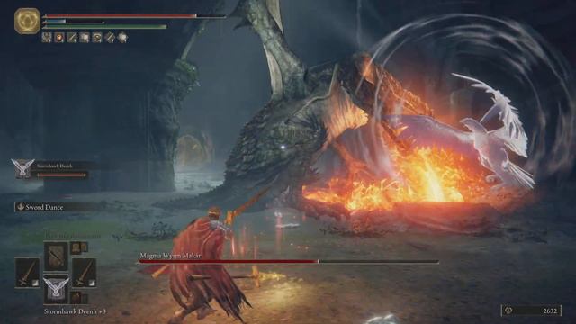 Magma Wyrm Makar 1st attempt (Elden Ring) смотреть онлайн