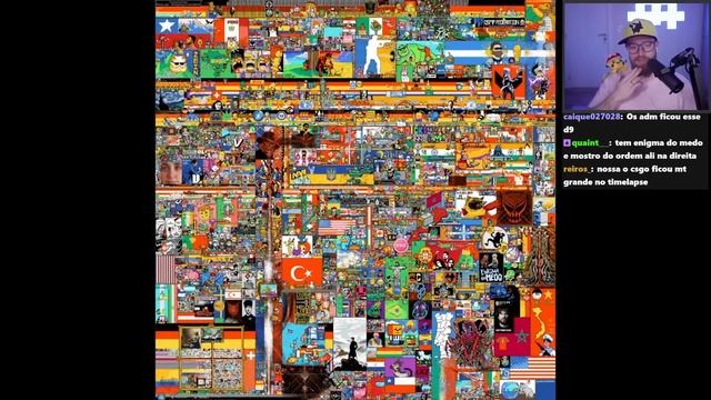 Luba reage ao TIMELAPSE DO R/PLACE смотреть онлайн