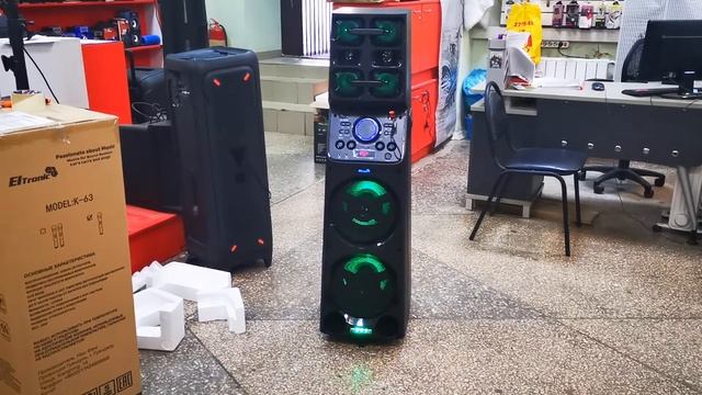 Eltronic EL10-04 мощная и громкая колонка едет в c Муслюмово для Айнура смотреть онлайн