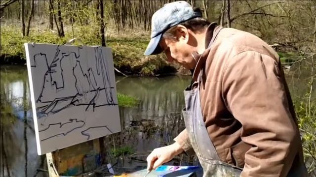 ARTALEXFIL 1 ЧАСТЬ Мастер класс пленэрной живописи для начинающих смотреть онлайн