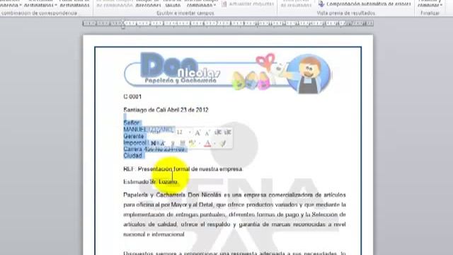 Combinacion de Correspondencia con Excel y Word 2010 смотреть онлайн