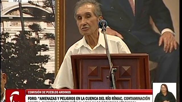 Foro: Amenazas Y Peligros En La Cuenca Del Río Rímac 2/3 (04/03/19)