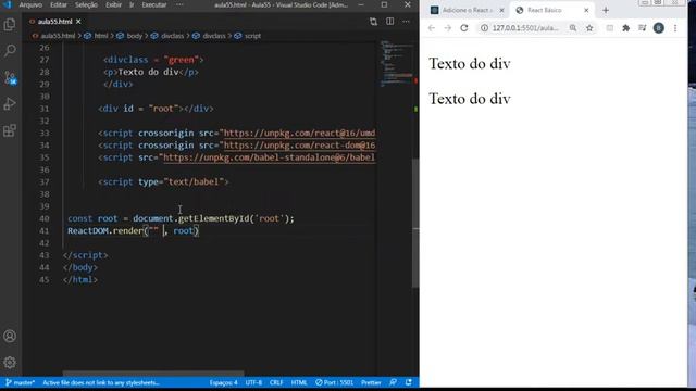 VsCode - [html], como usar o CSS em React Components (#55) смотреть онлайн