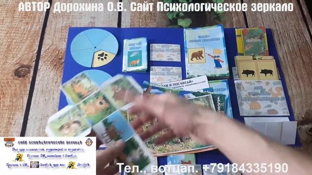 Обзор лэпбук "Лесные жители" смотреть онлайн