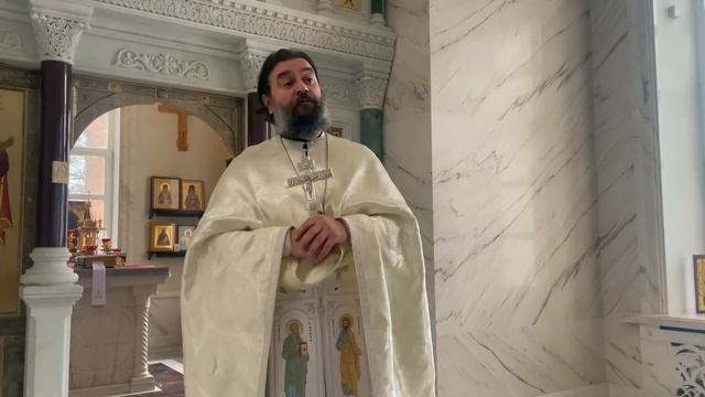 Проповедь протоиерея Андрея Ткачева - Через чтение книги, написанной святым, происходит сближение смотреть онлайн