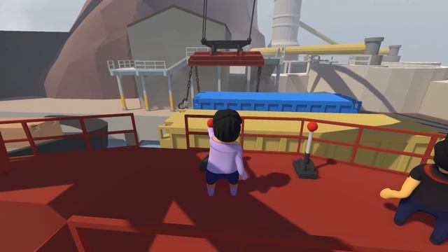 What If Potatoes Can't Swim - Human Fall Flat смотреть онлайн