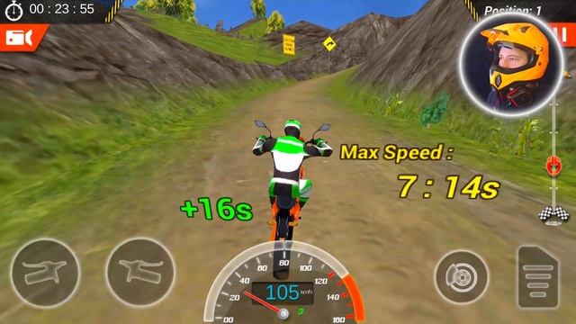 Offroad Bike Racing Game 2019 #Dirt MotorCycle Race Game #Bike Games 3D for Android смотреть онлайн