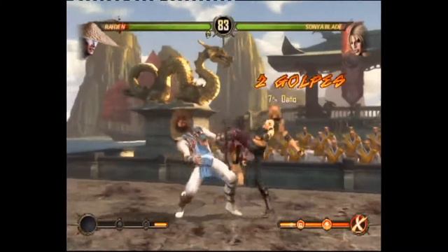 MORTAL KOMBAT 9 (SONYA BLADE VS RAIDEN)DOS JUGADORES смотреть онлайн